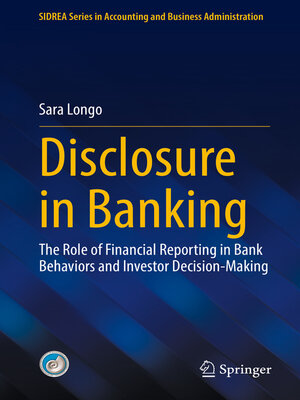 cover image of Disclosure in Banking